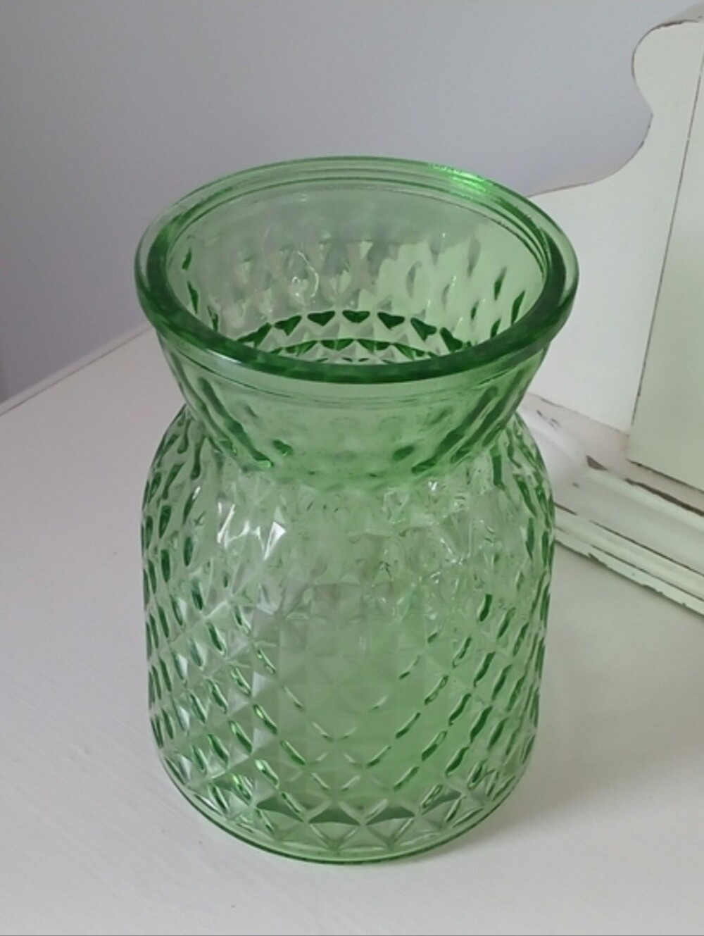 Lattice Waisted Vase